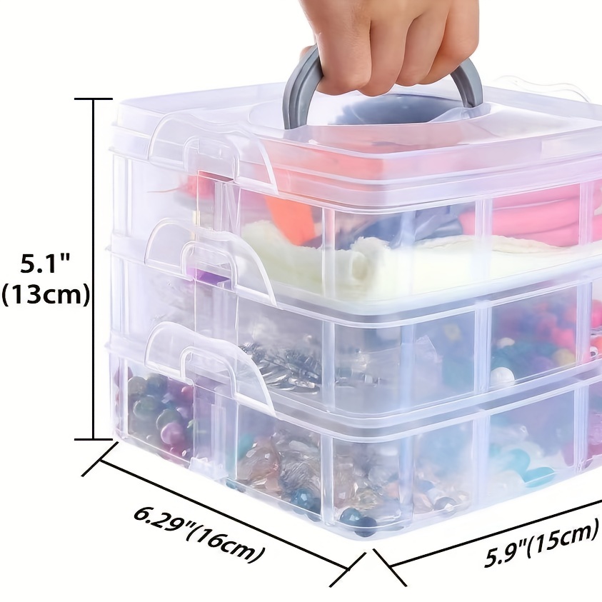 Caja de perlas fantasía para manualidades kit bricolaje de joyas