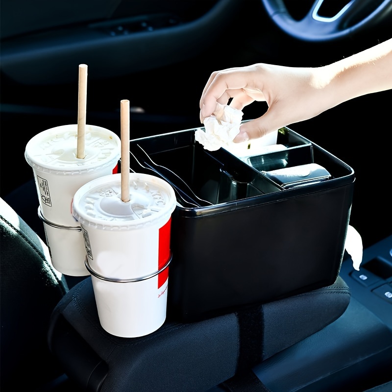 Trash Can Mini Trash Can Cup Holder Trash Can Garbage Can Bin for Car  Office And