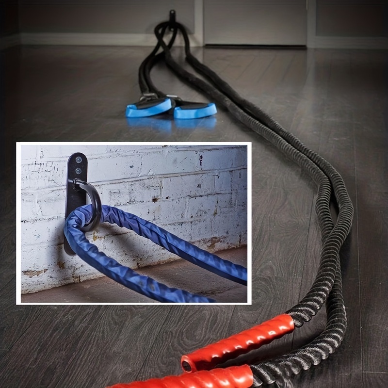 Wall-mounted Battle Rope Bracket Training Rope Holder Heavy-duty Rope  Storage Rack Sandbag Hammock Wall Hook Fitness Accessories