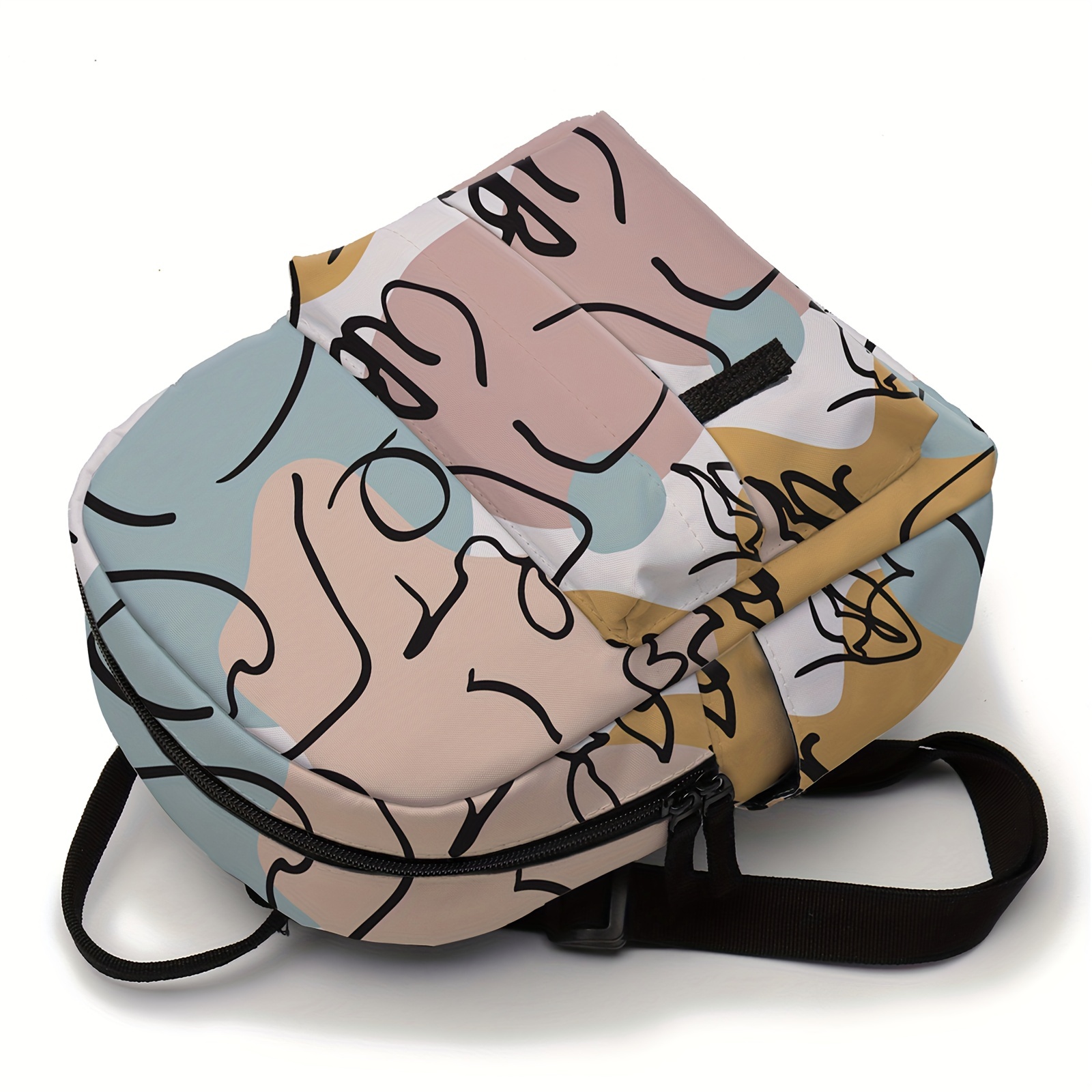 Abstract Pattern Backpack Lightweight Rucksack