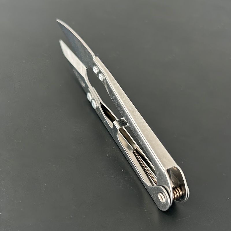 Stainless Steel Small Scissors For Cross-stitching, Clothing Tailoring, And  U-shaped Wire Head Action Scissors, Sewing Tools - Temu