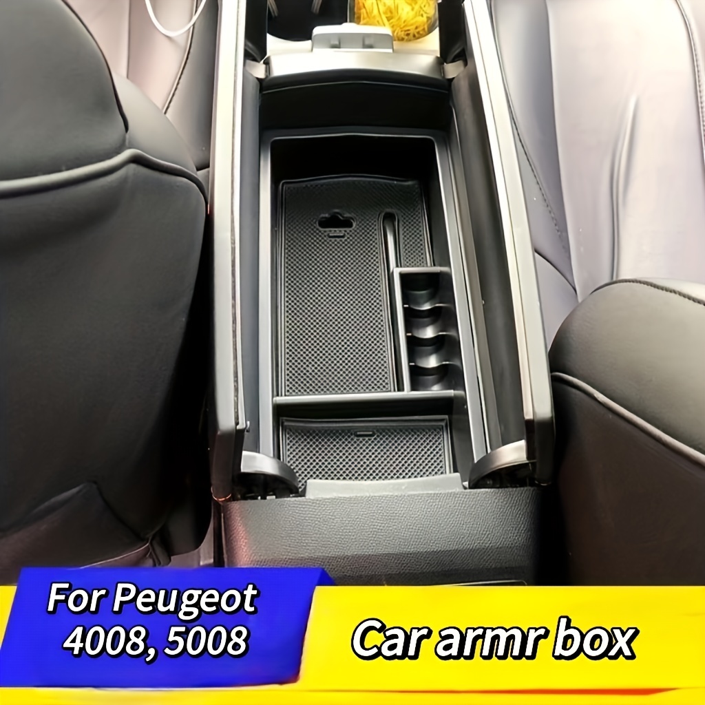 2021 car-styling Car Seat Gap Storage Box Organizer for Peugeot