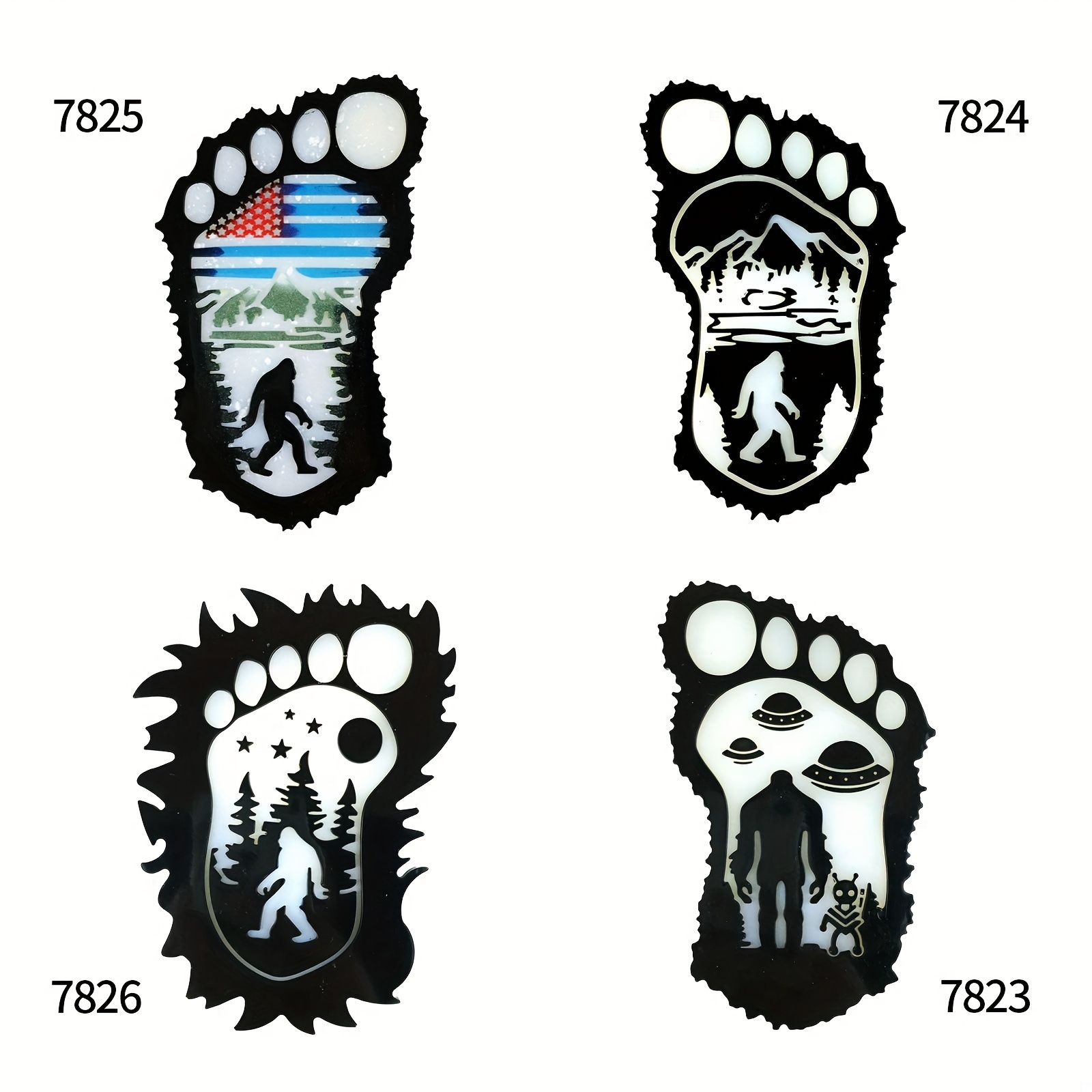 Foot Shape Silicone Resin Molds Foot Sasquatch Epoxy Resin - Temu