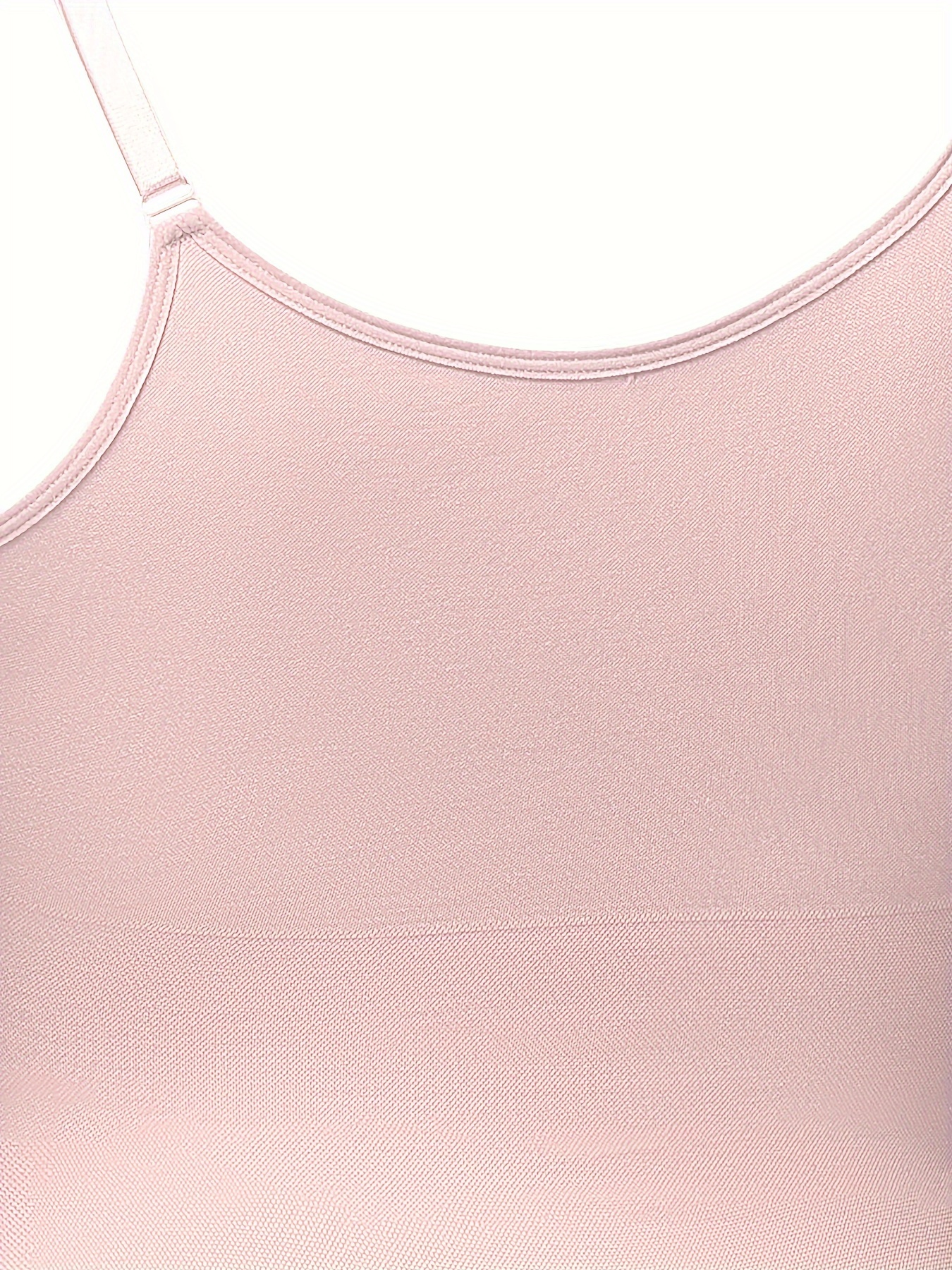 Plus Size Simple Shapewear Bodysuit, Women's Plus Solid Tummy Control Butt Lifter Thigh Slimmer Full Body Shaper