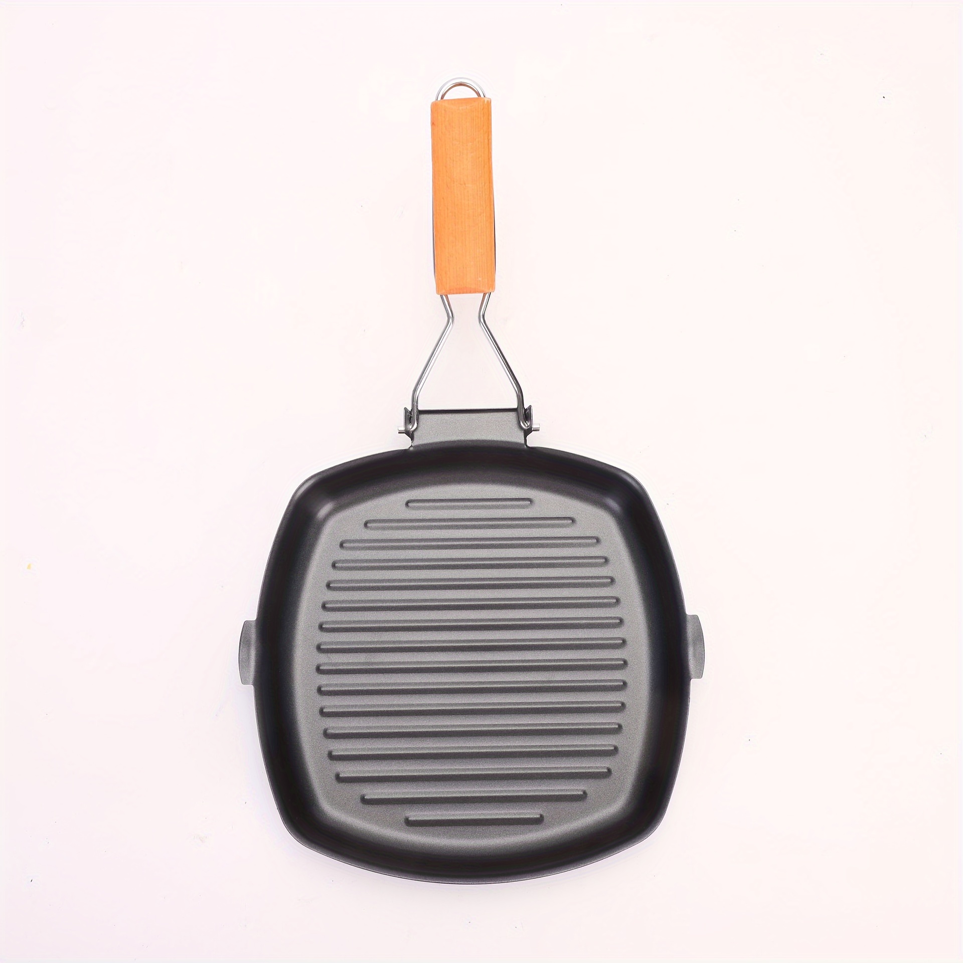 Steak Pan Cast Iron Square Grill Pan Skillet Pan With Handle - Temu