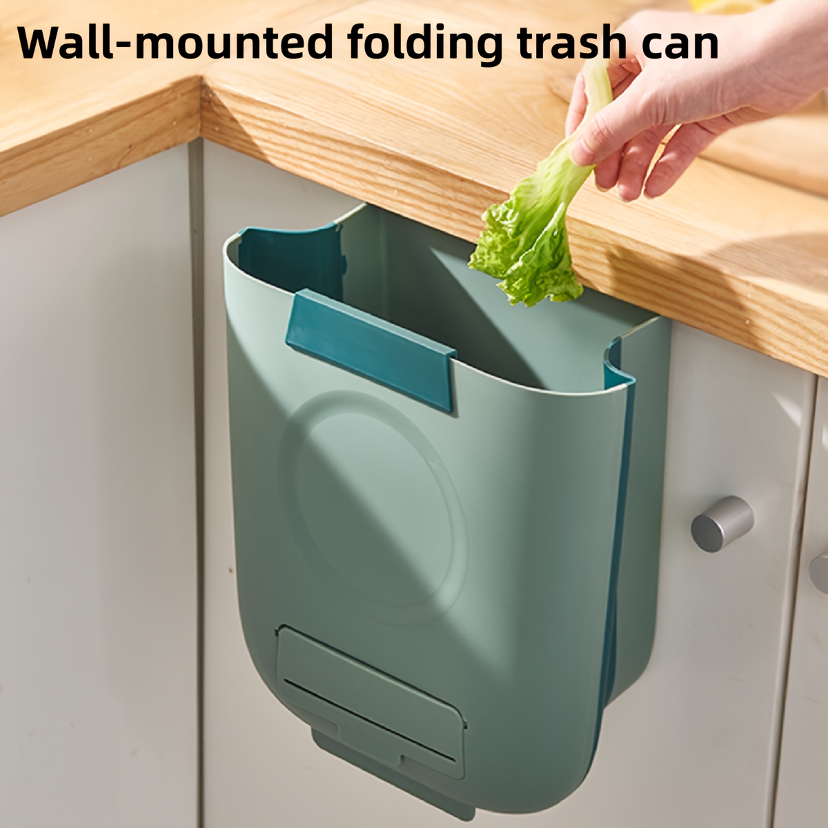 Foldable Kitchen Cabinet Hanging Trash Can – Emmeistar