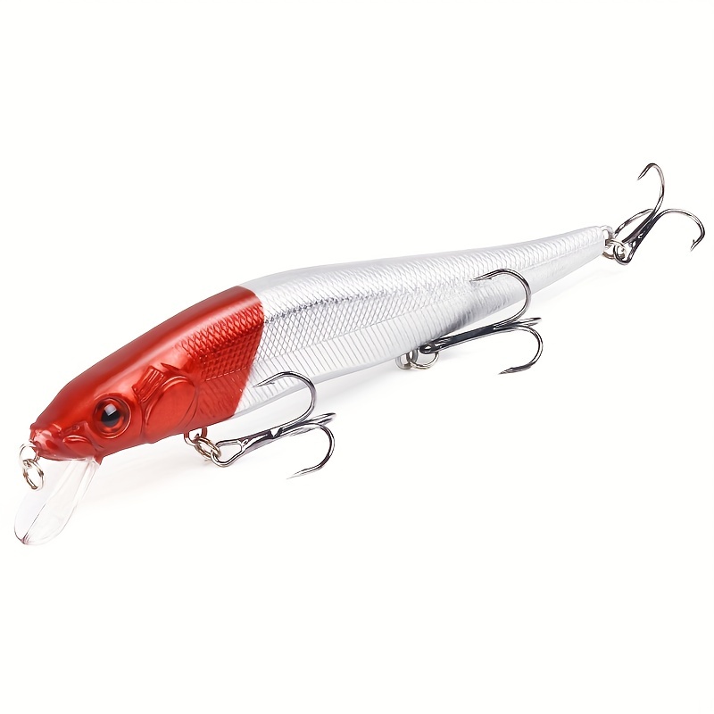  New Red 1 Original Fishing Spinnerbait Freshwater Lure Fishing  Gear Lure for attracting Fish EC0724PO : Sports & Outdoors