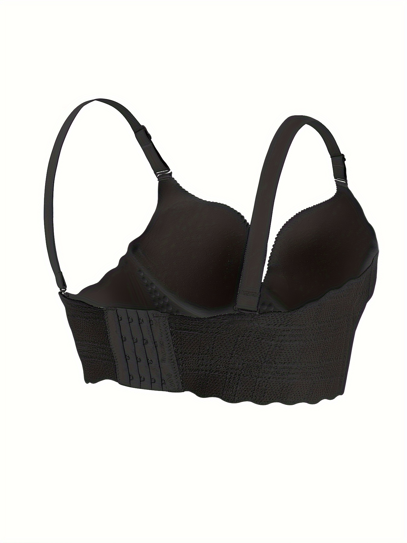 Seamless Color Block Everyday Bras Comfortable Soft Wide - Temu Mexico