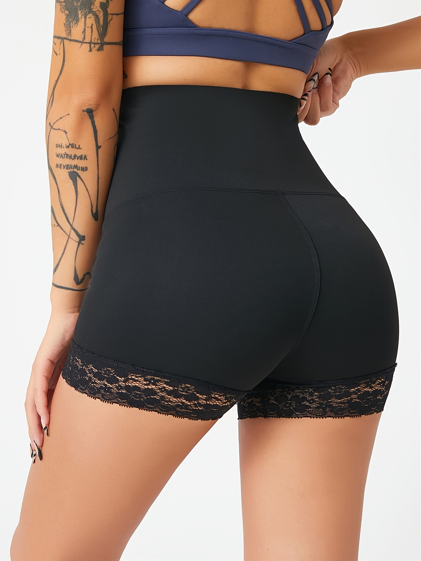 Women's High Waist Yoga Shorts - Slimming, Stretchy, and Butt-Lifting  Activewear