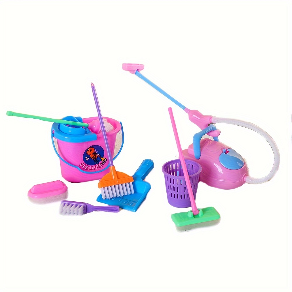 Mini Doll Home Furniture Cleaning Products Doll Home Products Random Color  - Temu