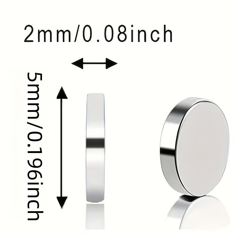 Aimant Rond Et Puissant, 5mm*2mm, Mini Aimants Pour Tableaux Blancs - Temu  France