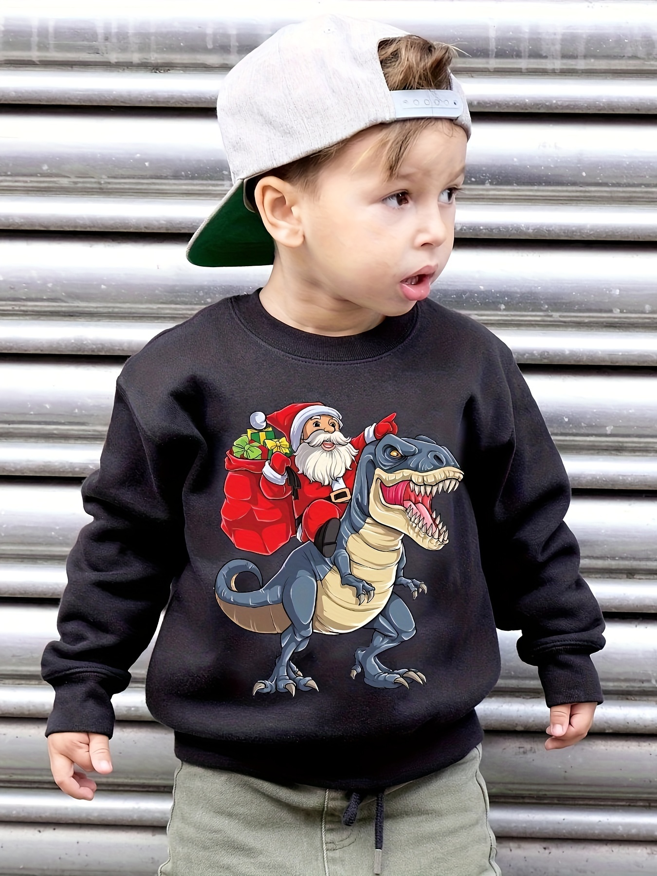 Boys dinosaur best sale christmas jumper