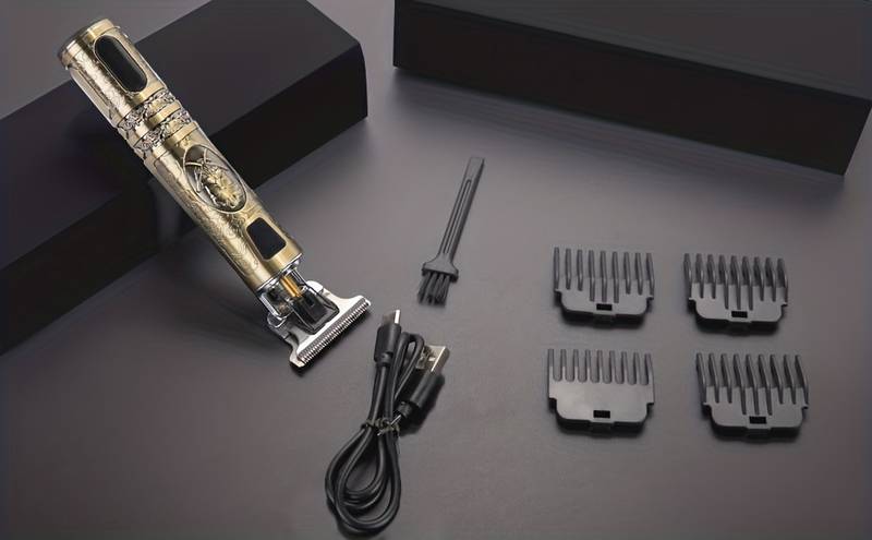 Rasoio Elettrico Per Pelucchi GUAPY - Ricaricabile 2500 MAh, 6 Lame, 3 Velocità, Con Indicatore LED E Ricarica USB
