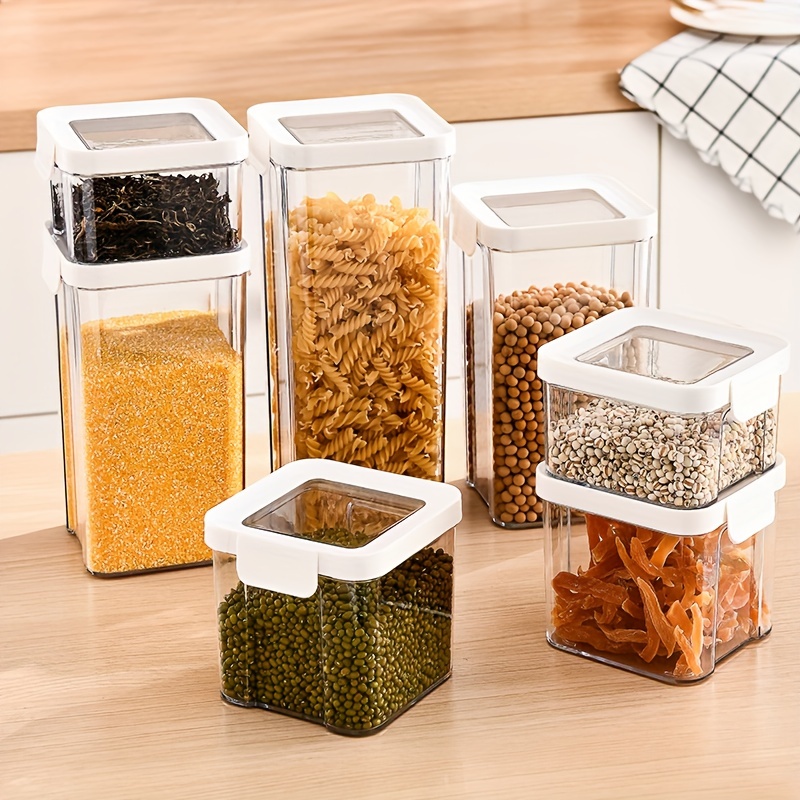 1pc Multi-functional Sealed Food Storage Container With Lid For