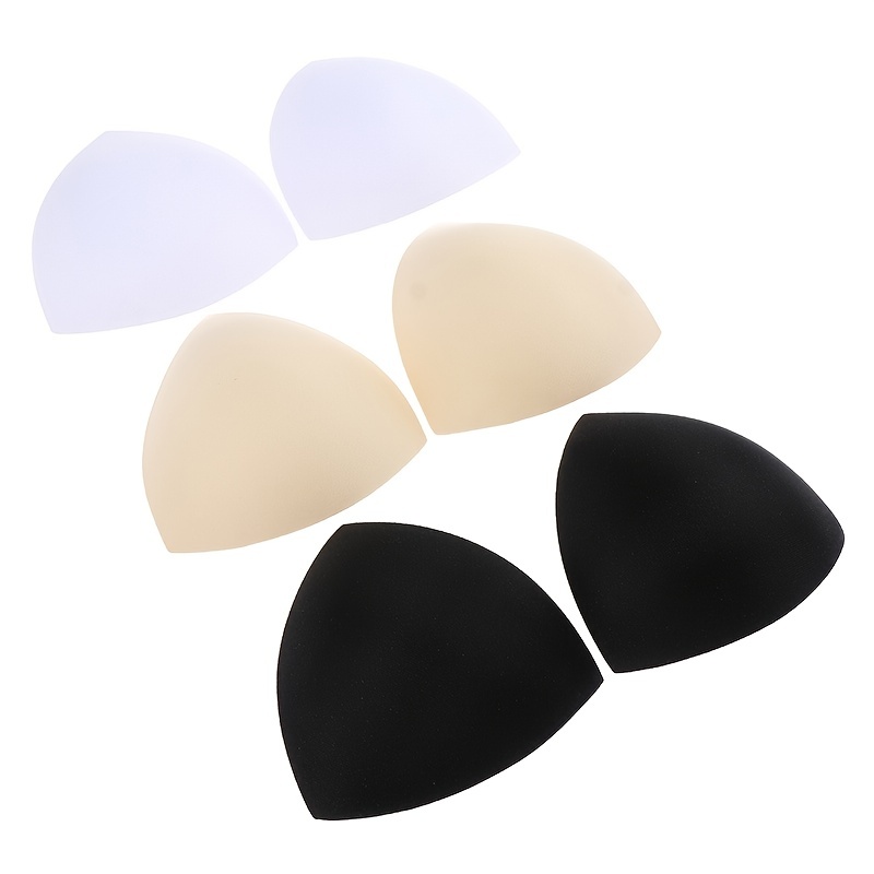 A PAIR OF Silicone Triangle Shaped Push Up Chest Pads Enhancer