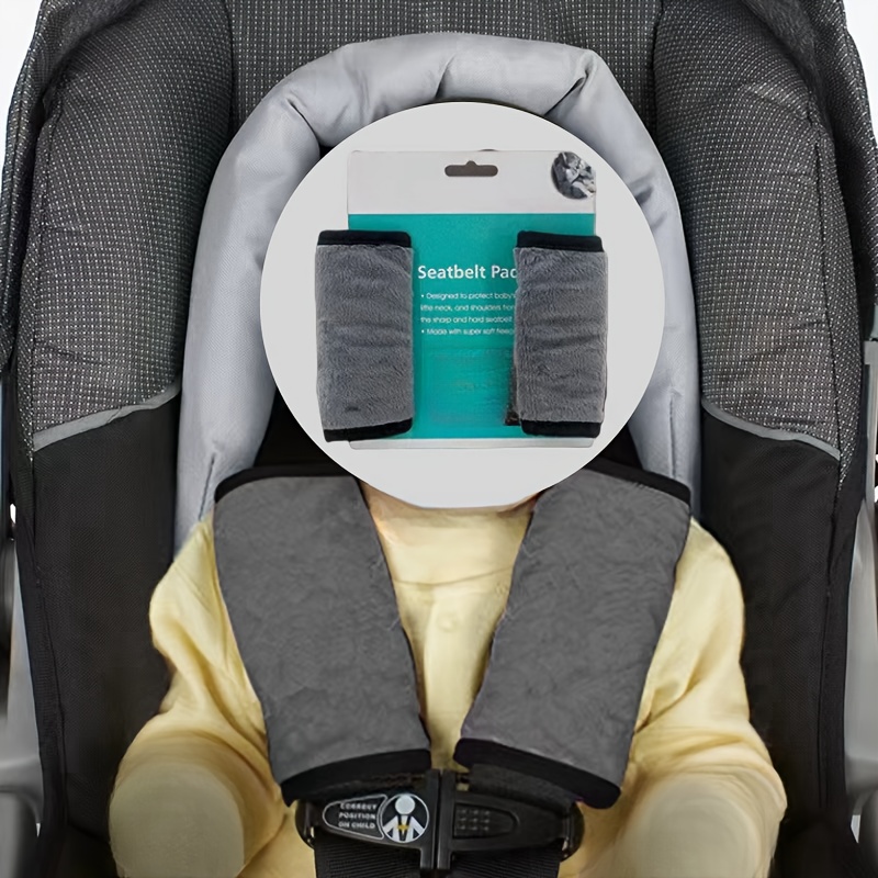 2pcs Ceinture de sécurité de voiture Clips Ceinture de sécurité de véhicule  universel Clip Relax Shoulder Neck pour adultes Enfants Auto Interior  Accessoires