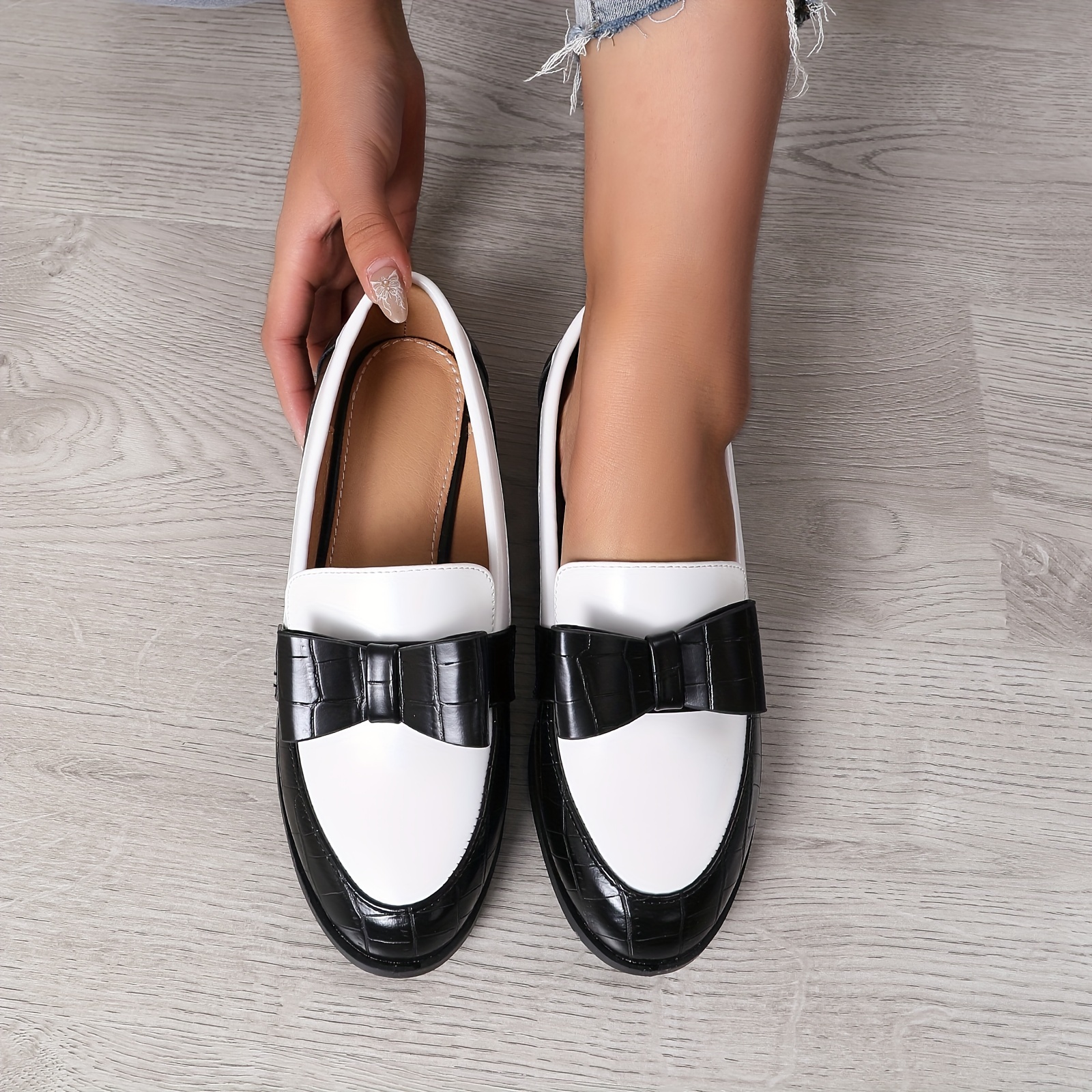 Bowknot loafers online