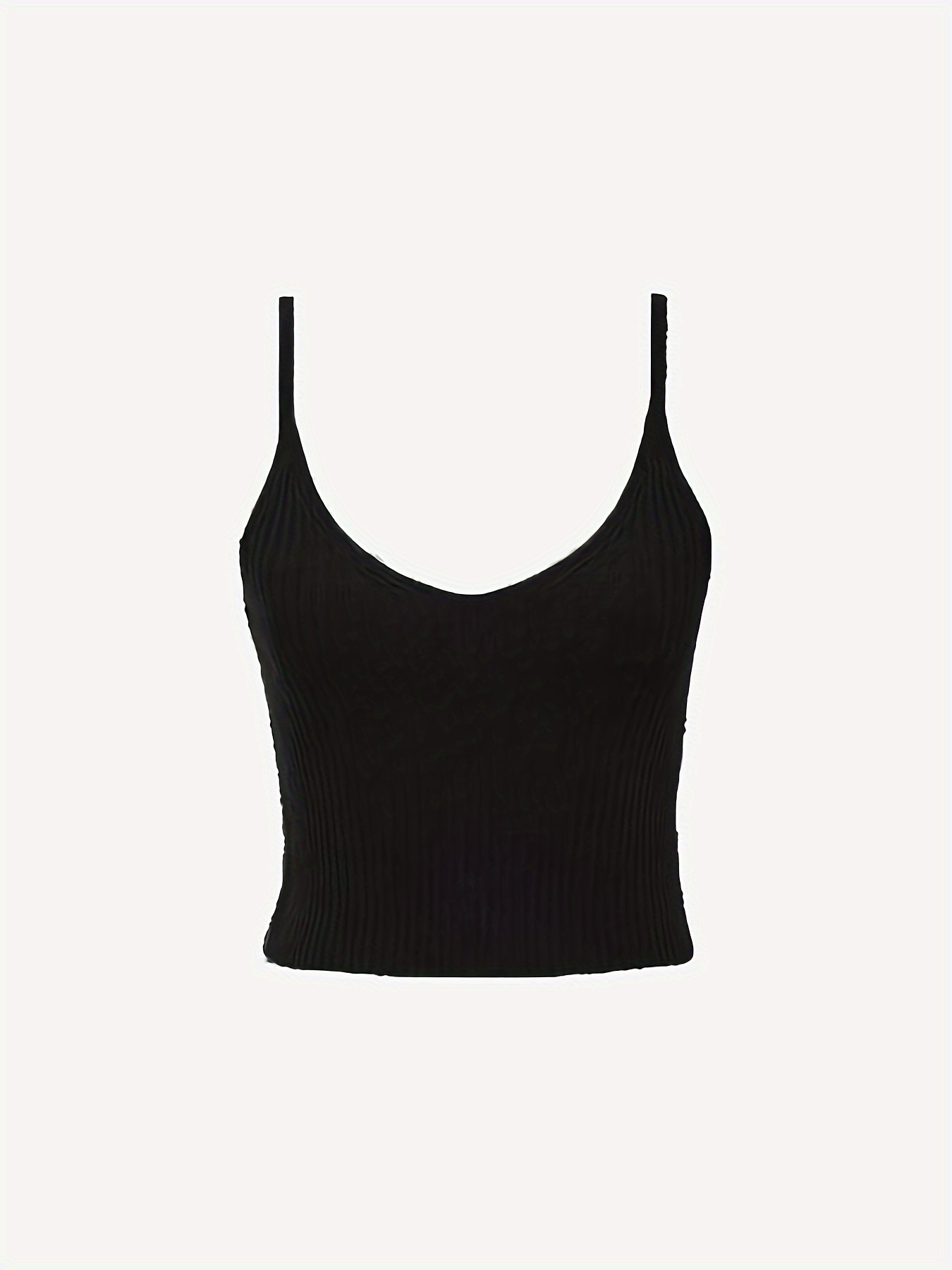 Sport Fashion (e White Black)knitted Camis For Woman Tops For