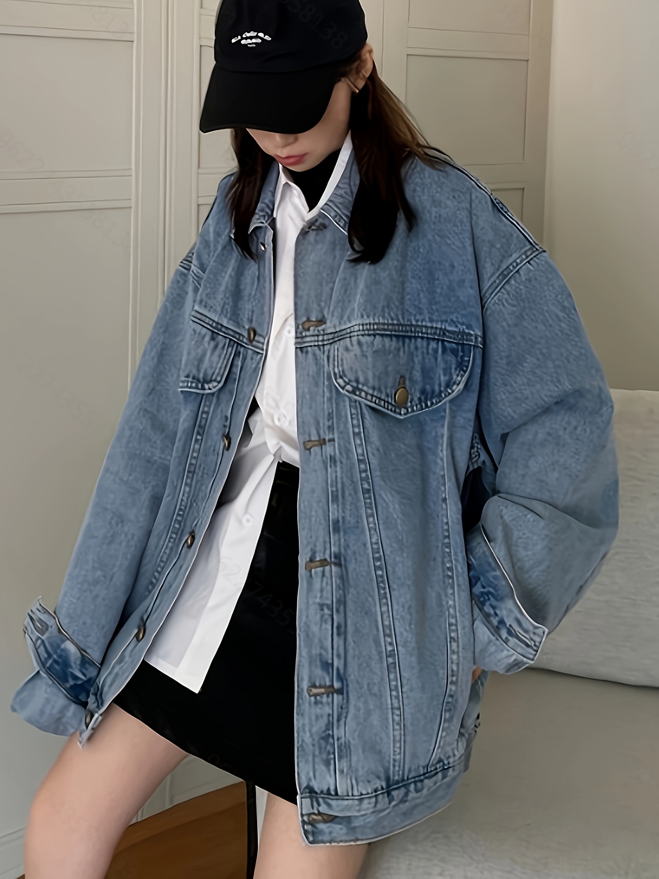 Denim stretch jacket outlet womens