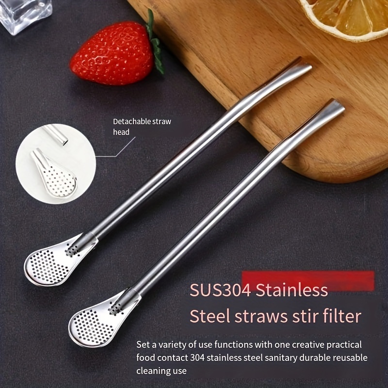 Stainless Steel Bombilla