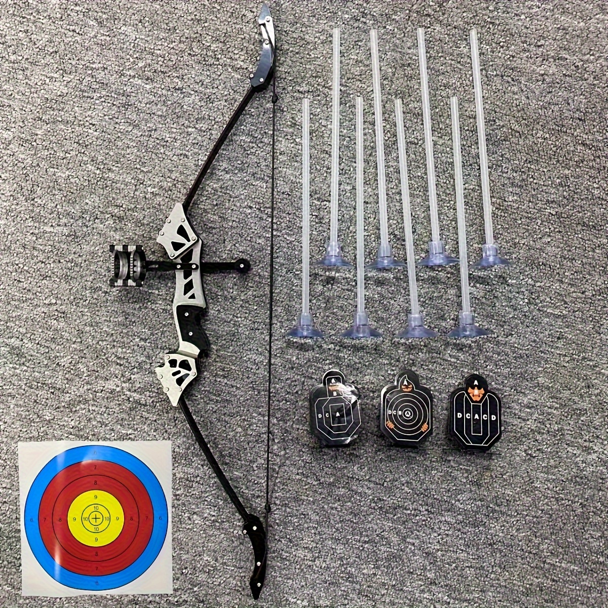 Bow Fishing Reel with Bowfishing Arrows Set Archery Bow  Fishing Reel Kit Bowfishing Tool Accessories Bow Fishing Arrows with Safety  Slides for Compound Bow Recurve Bow (Orange) : Sports 