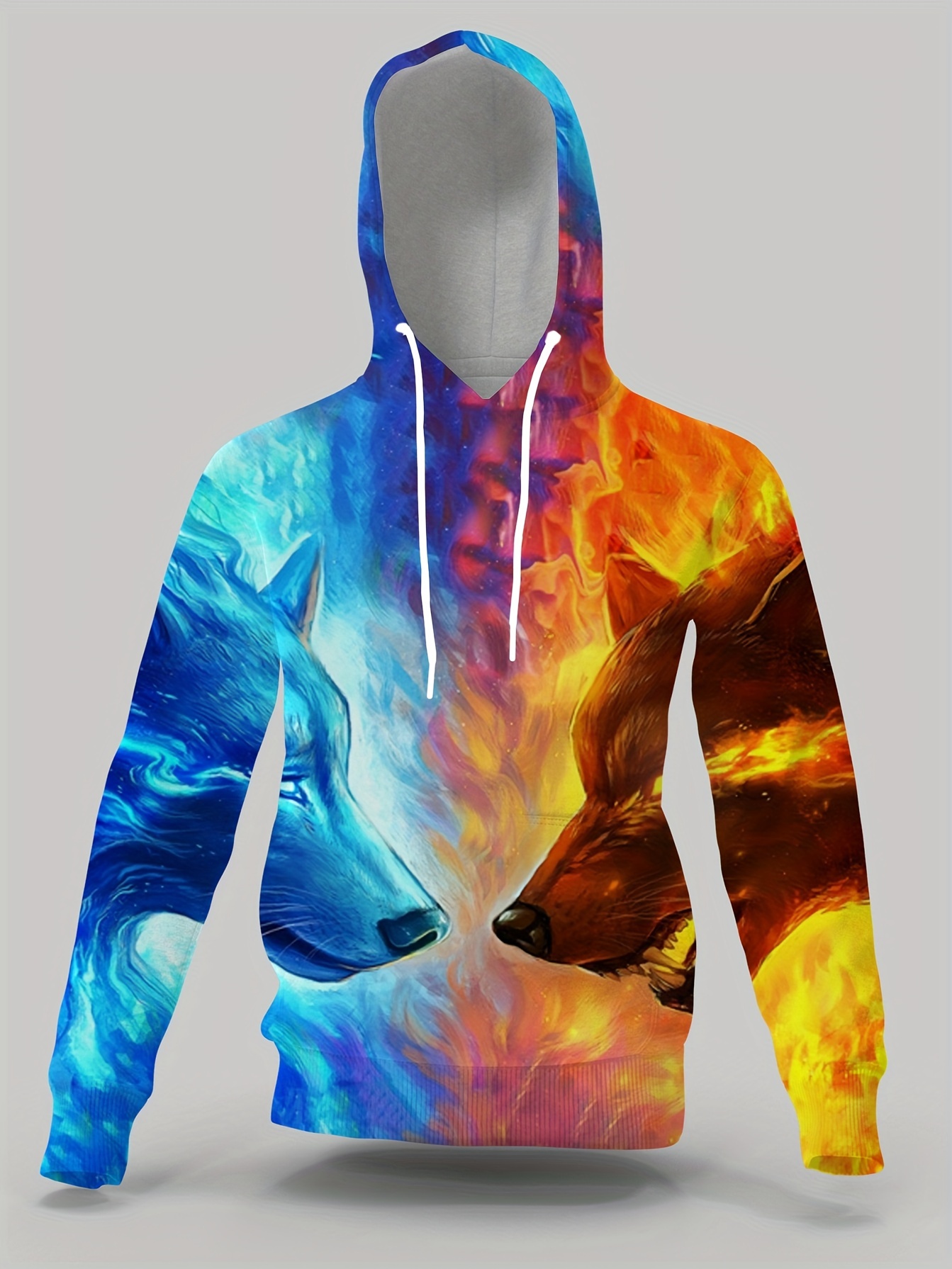 Rainbow on sale wolf hoodie