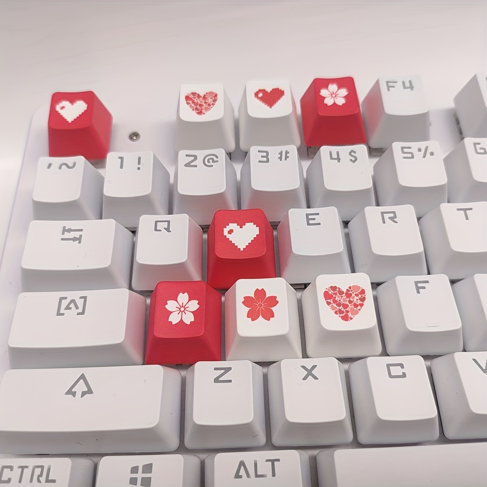 Cute Diy Key Cap Games Transparent Keycaps For Mechanical Keyboards