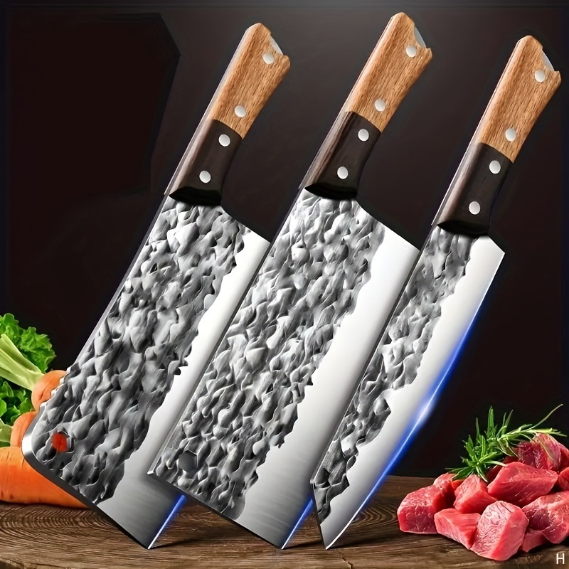 Kitchen Knife Household Stainless Steel Chopping Dual - Temu