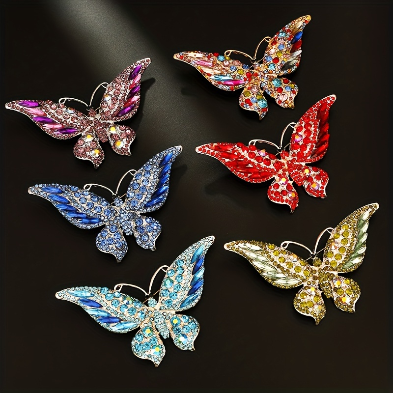 Colorful Butterfly And Moth Brooch For Men Creative Pins For - Temu