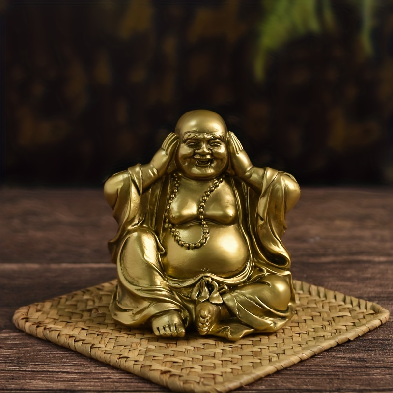 Vintage Golden Buddha Statue Meditation Buddha Gifts Zen - Temu