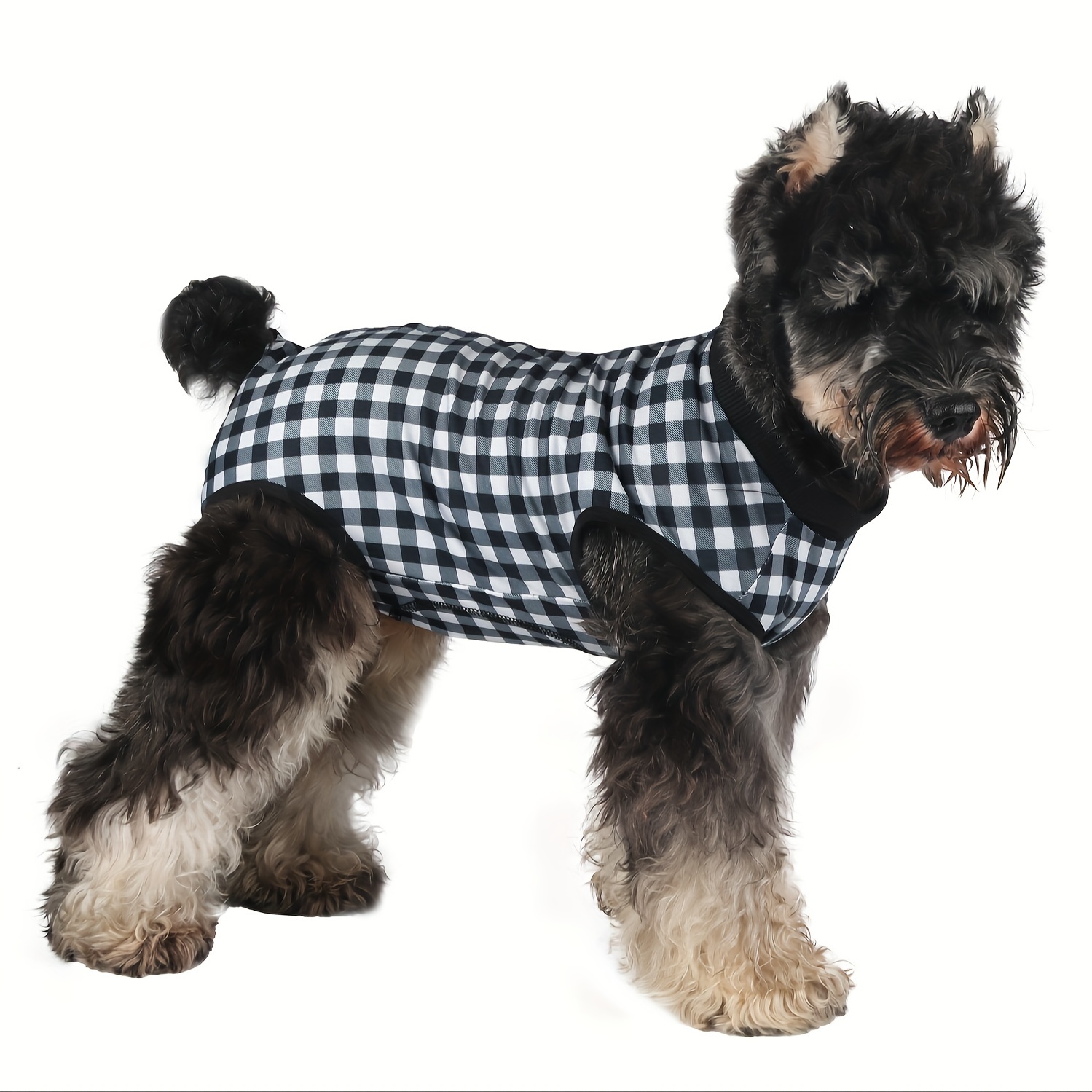 Dog Recovery Suit Abdominal Wound Puppy Surgical Clothes Post-Operative  Vest Pet After Surgery Wear Substitute E-Collar & Cone (M, Grey) :  : Pet Supplies