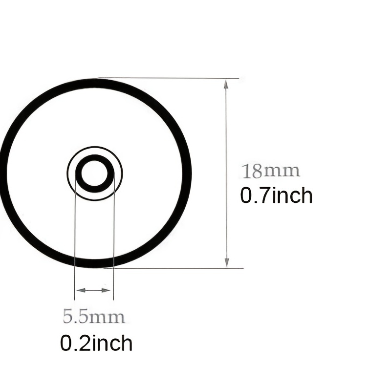 1pc Round Button 18mm Noosa Point Drill Buckle Bangle DIY Accessories Pendant