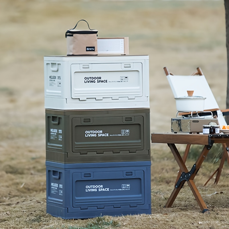 Outdoor Multifunctional Camping Storage Box Picnic Folding - Temu