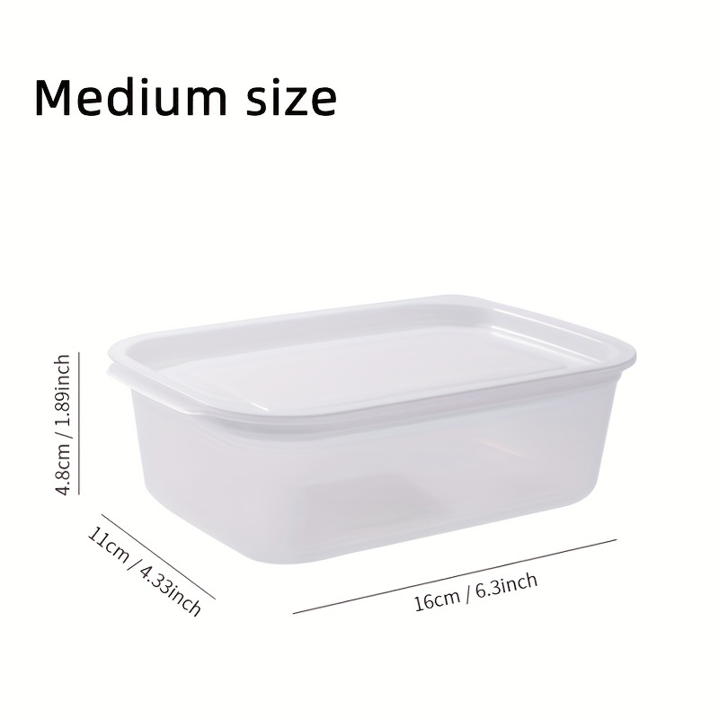 1/2/3/5pcs Side Door Refrigerator Storage Box, Food Vegetable Fruit  Classification Fresh-keeping Box, Sundries Storage Box, Ginger Garlic  Storage Box