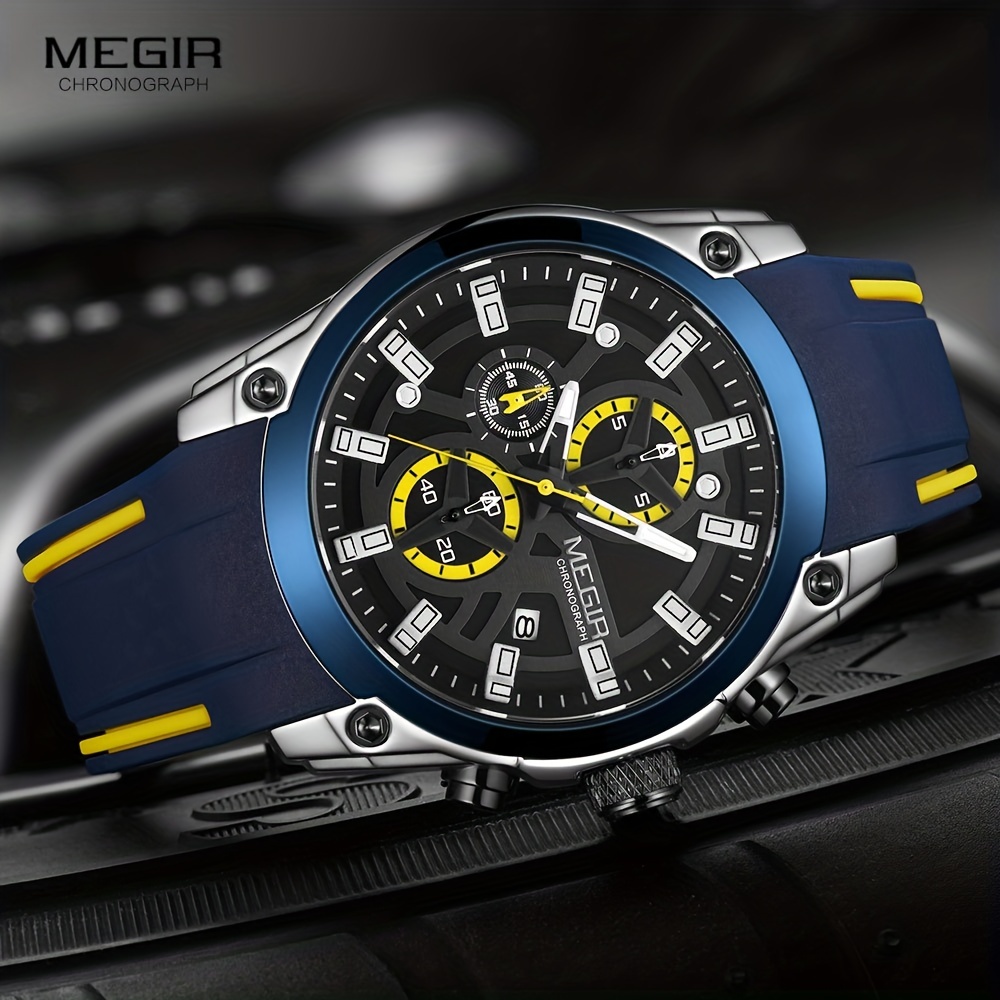 Megir hotsell men's watch