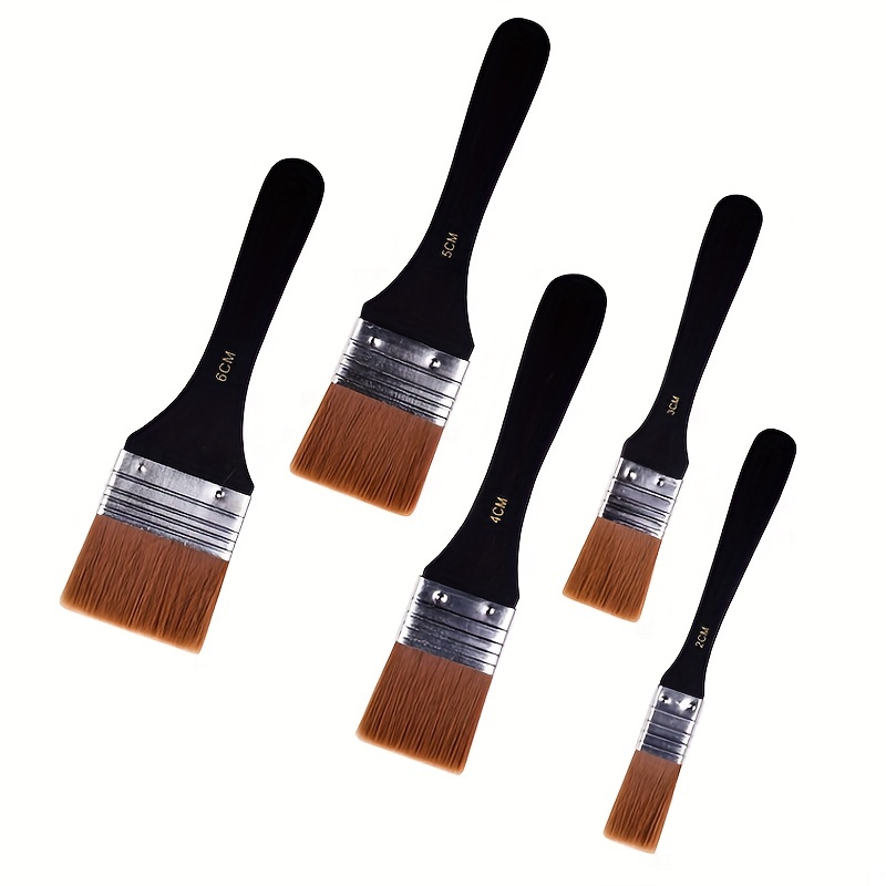 Painter Brush Set Flat Paint Brush Corner Brush Barbecue - Temu