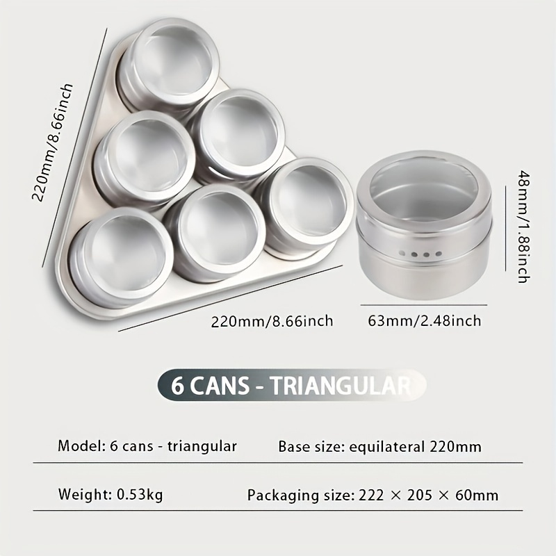 Aluminum Snus cans Snuffbox with lid silver color 3 Layers Christmas Gifts  snus can (Silver)