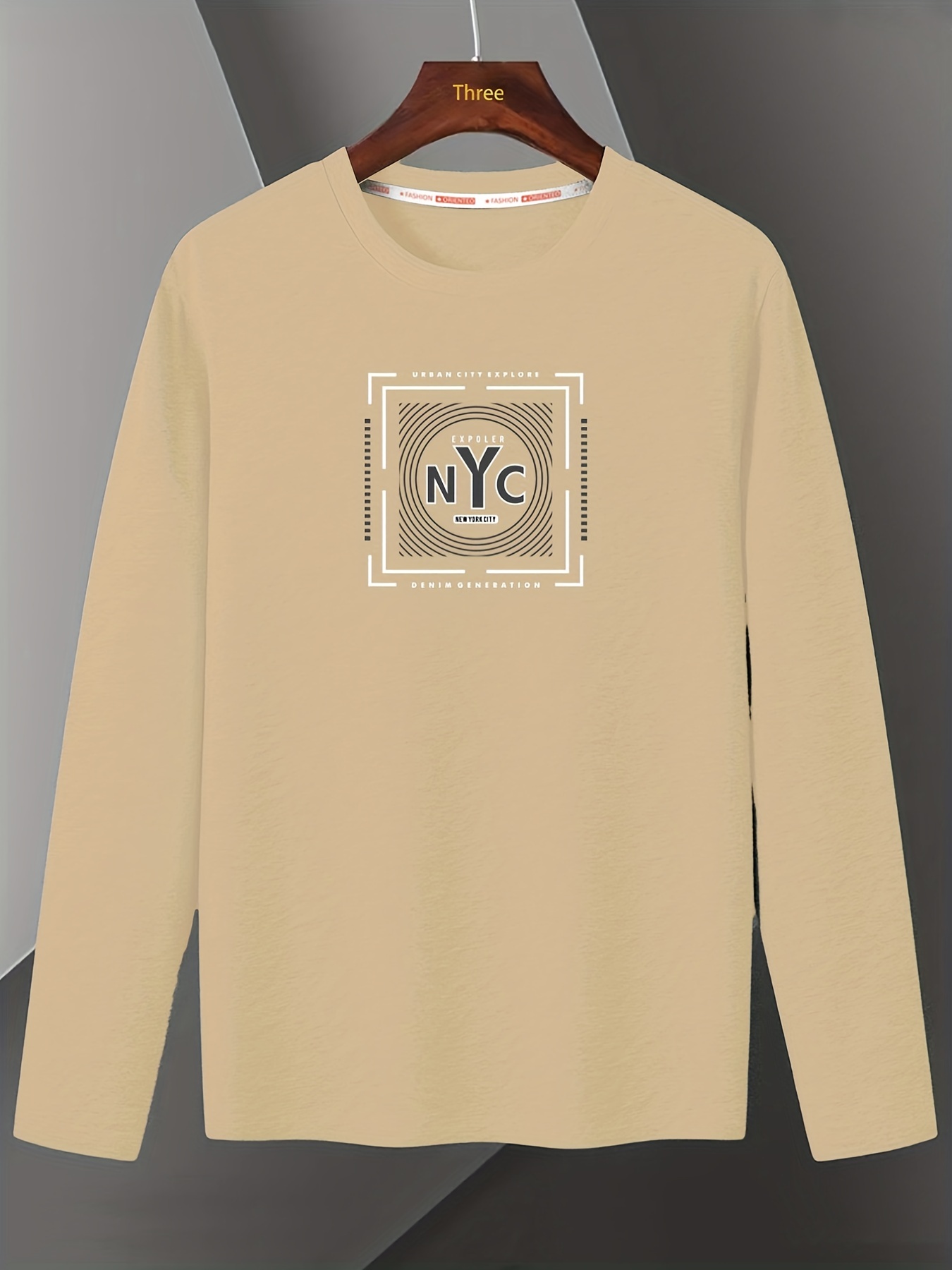  New York Long Sleeve T Shirt for Women and Mens NYC