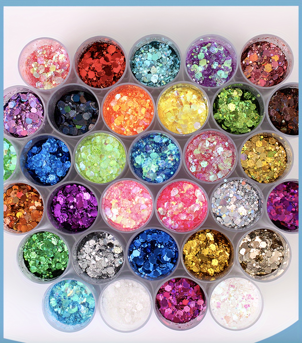 Holographic Thick Sheet Glitter Craft Glitter Resin Art - Temu