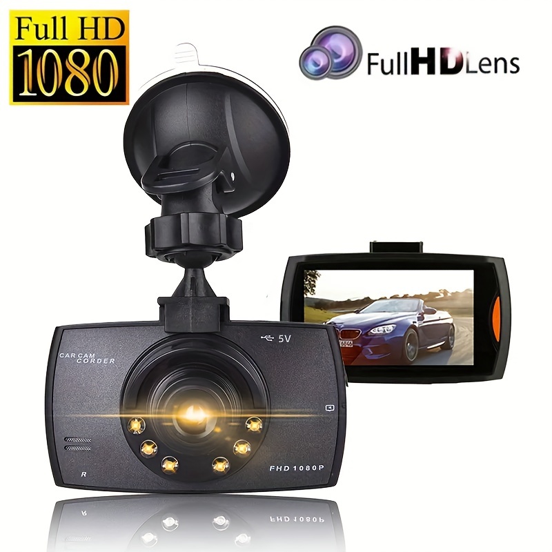 Camara para tablero de auto Dashcam 2.4inch HD Grabacion ciclica