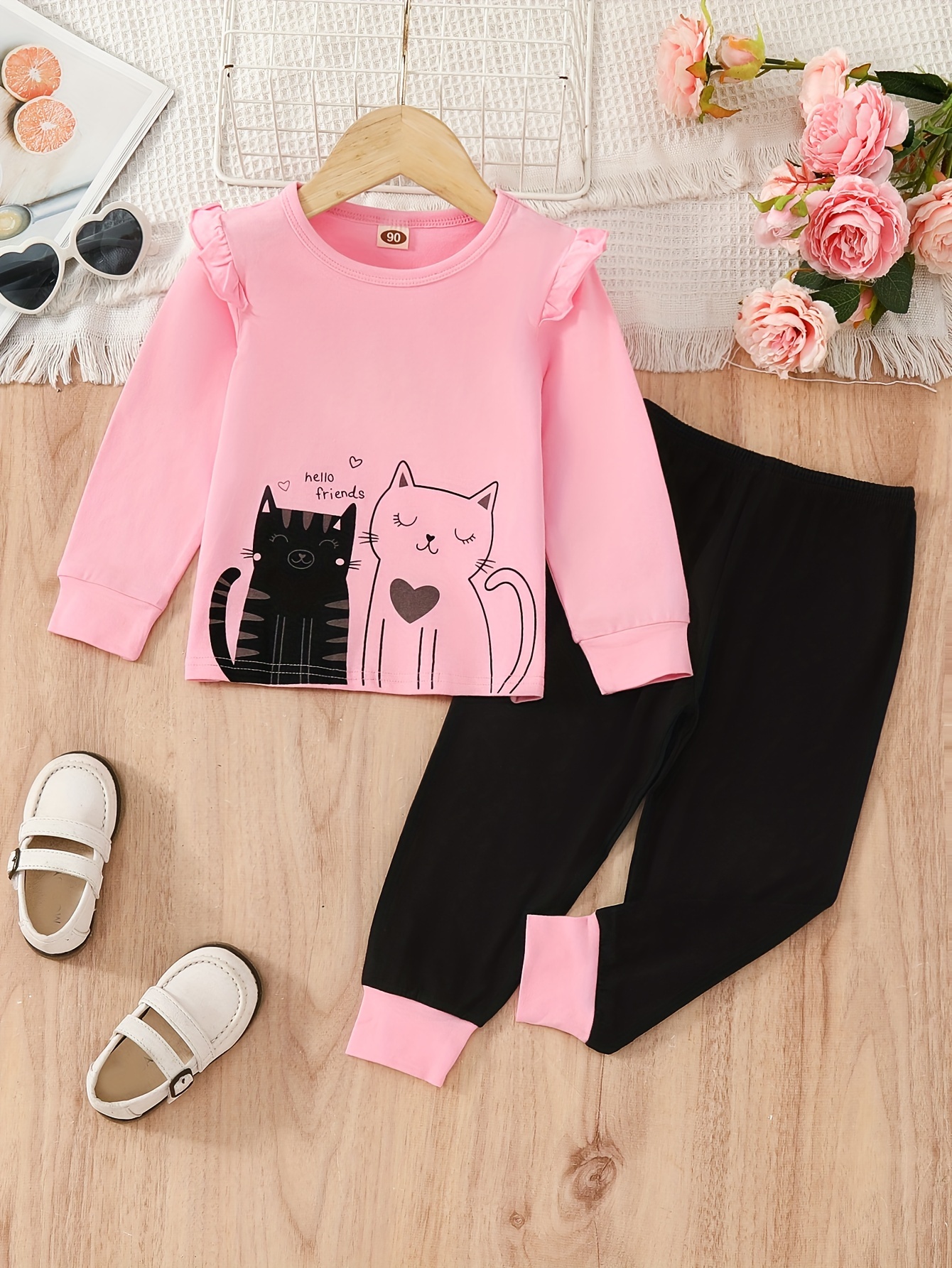 Pijama de gato para niños hot sale