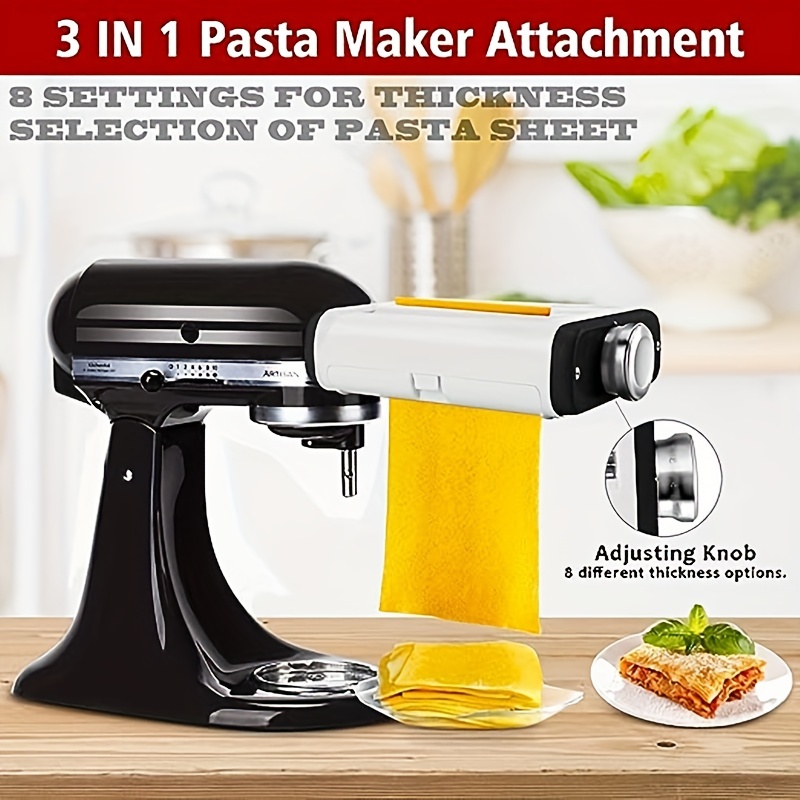 Pasta Maker Attachment Kitchenaid Mixers Noodle Ravioli - Temu