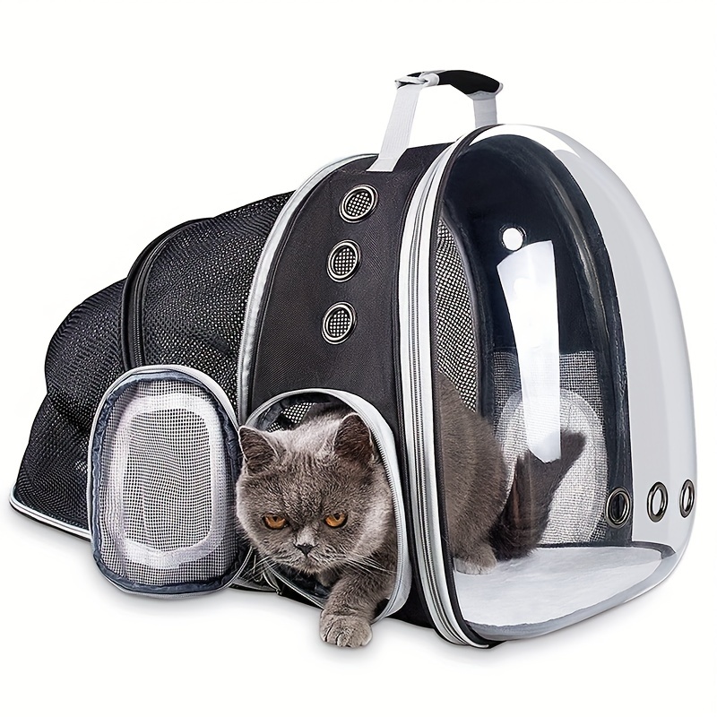 Breathable Pet Cat Carrier Bag Transparent Space Pets Backpack