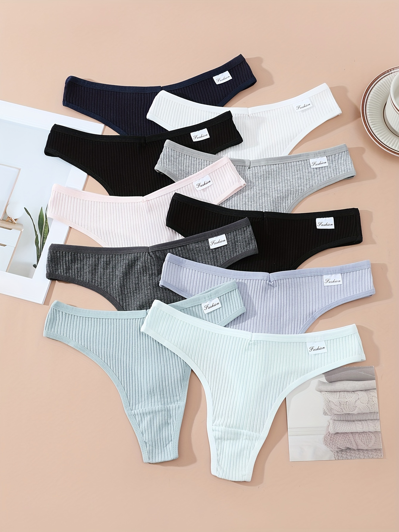 Cotton Thong Underwear - Temu