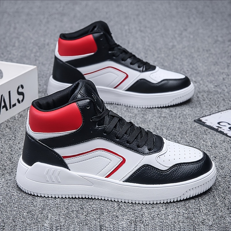 Men's High Top Sneakers Lightweight Non Slip Shoes