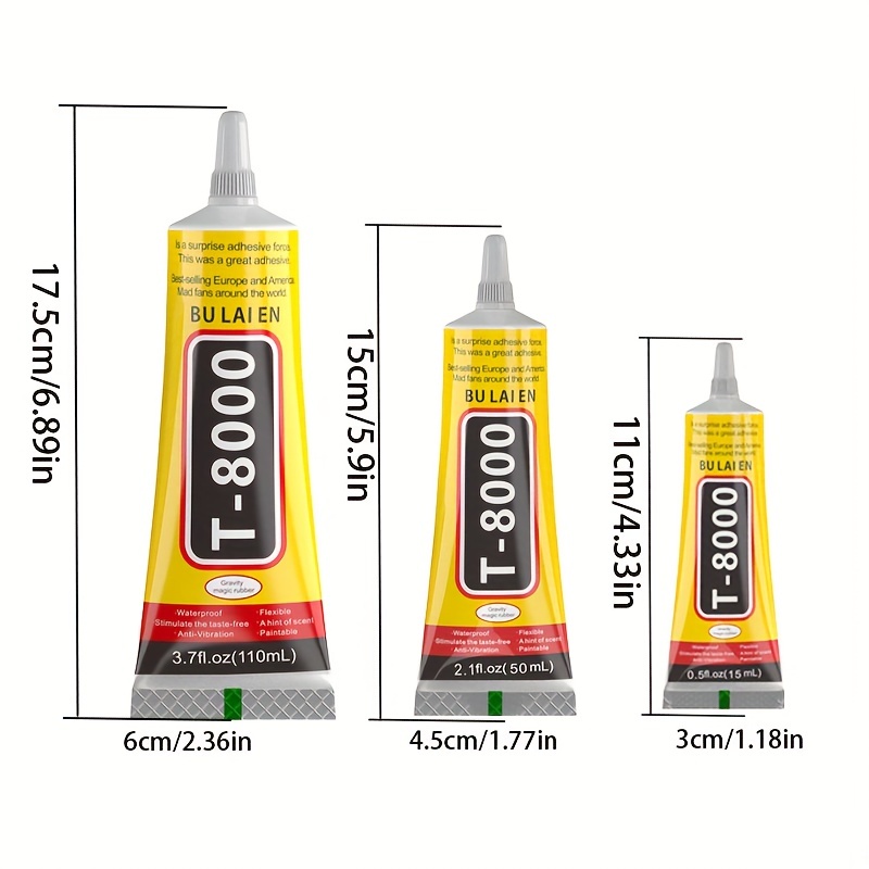 Glue For Phone Repair Semi Fluid Craft Glue T 8000 Adhesive - Temu