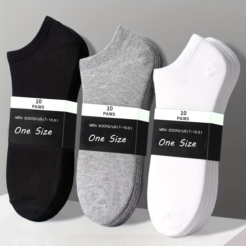 Men's Invisible Socks: Comfortable & Breathable