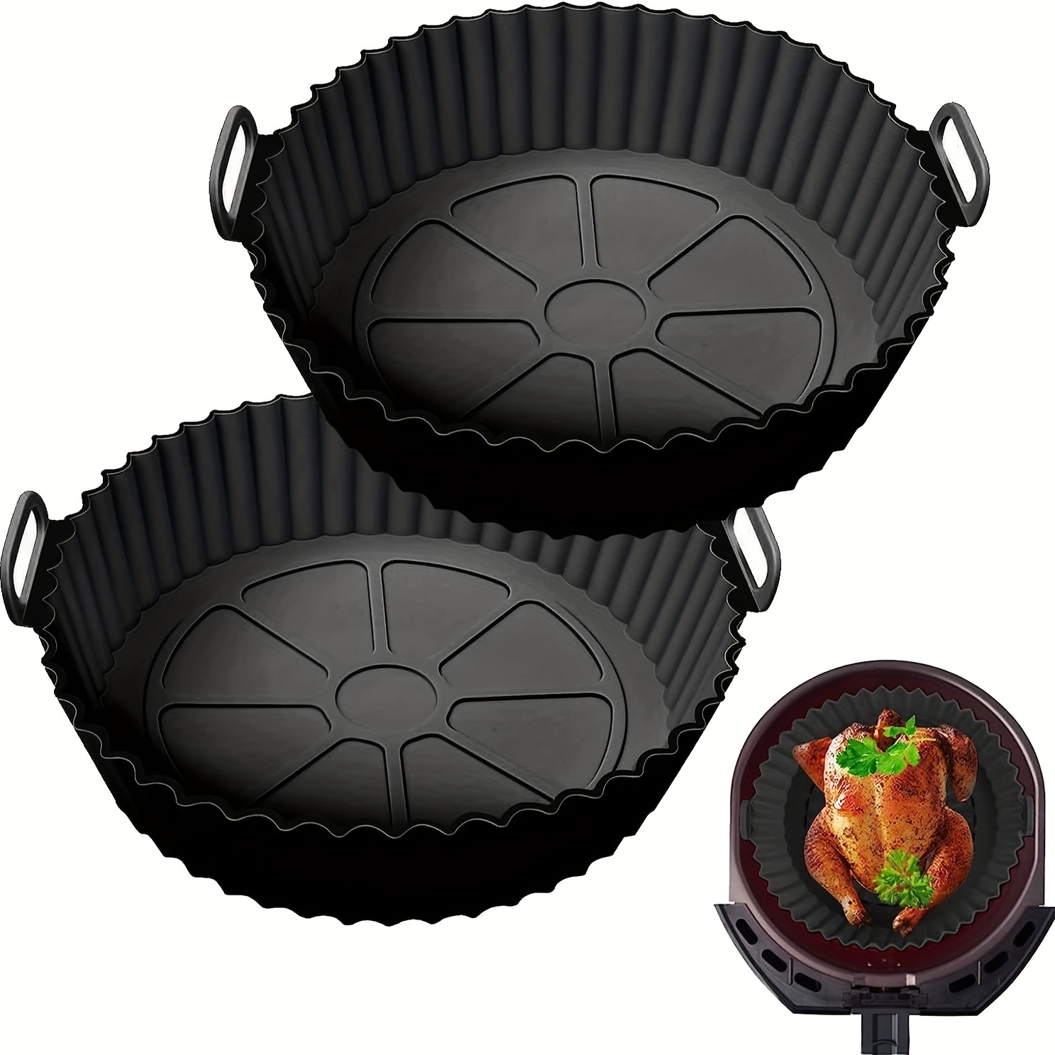 Silicone Lid Inner Pot Cover Accessories Compatible with Ninja