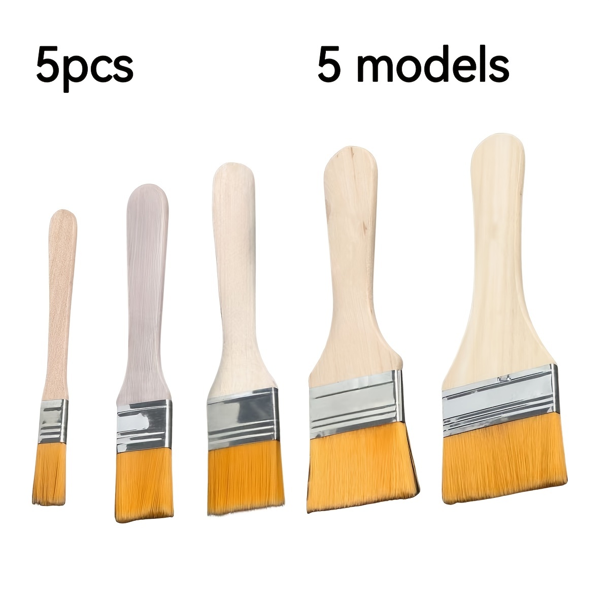 Paint Brush Nylon Board Brush Tool Brush Barbecue Brush - Temu