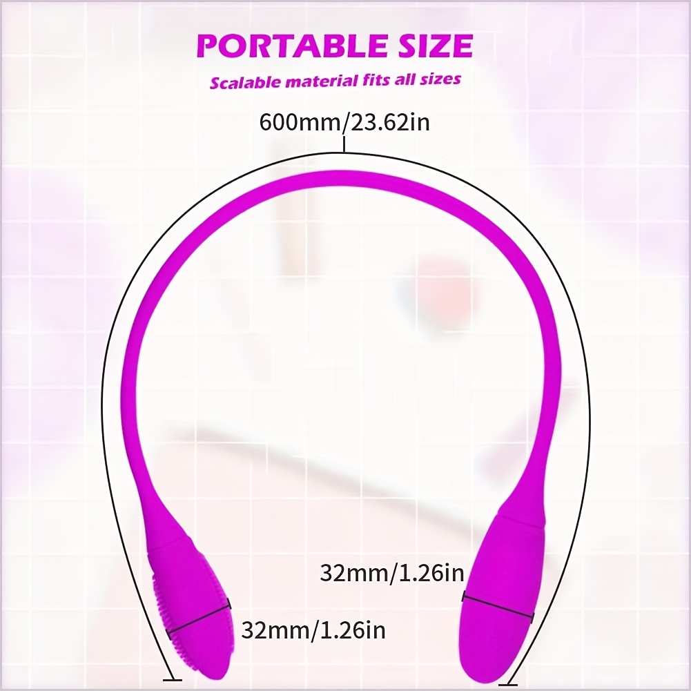 1pc female vibrator clitoral anal vibration stimulation prostate stimulation 2 in 1 clitoral anal g spot prostate vibrator 7 frequency vibration mode couple two person pleasure suitable for beginner couples toys 2